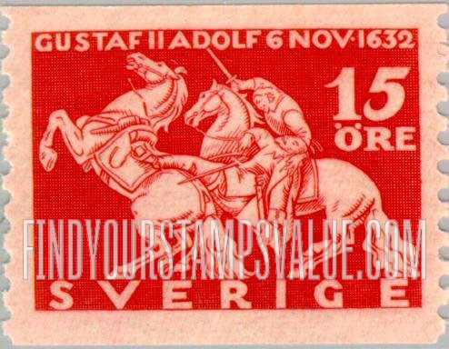 FindYourStampsValue: Death of Gustavus Adolphus