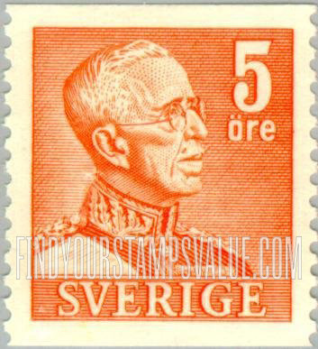 FindYourStampsValue: King Gustaf V