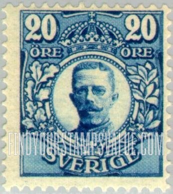 FindYourStampsValue: Gustaf V