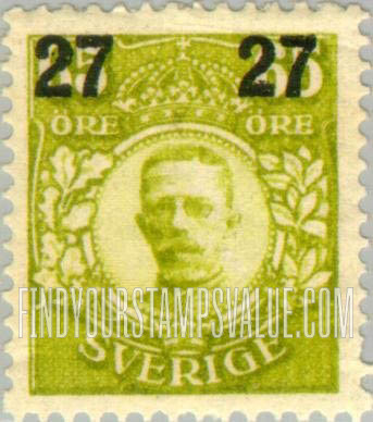 FindYourStampsValue: Gustaf V
