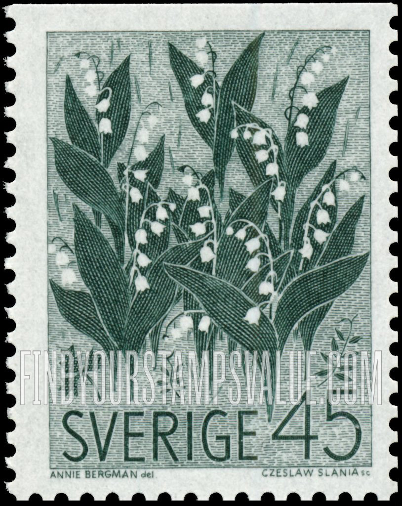 FindYourStampsValue: Lily of the valley