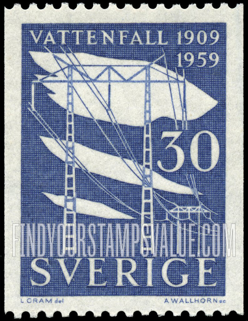 FindYourStampsValue: Electric Power Line
