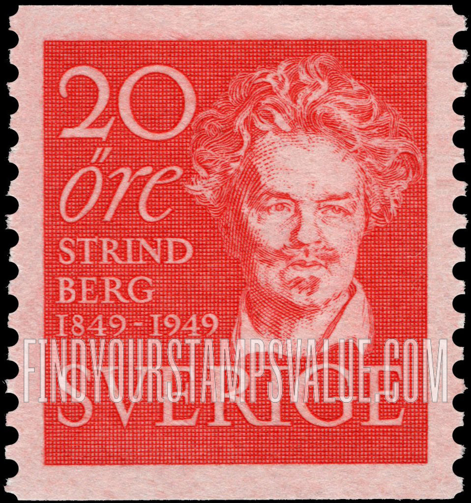 FindYourStampsValue: August Strindberg
