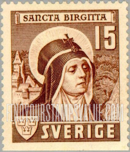 FindYourStampsValue: St. Bridget of Sweden