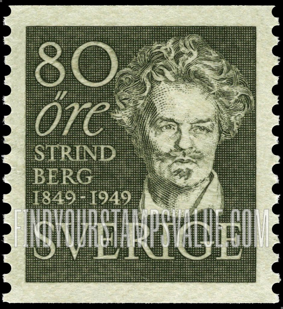 FindYourStampsValue: August Strindberg
