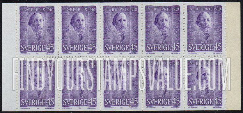 FindYourStampsValue: Paul Johann Ludwig Heyse