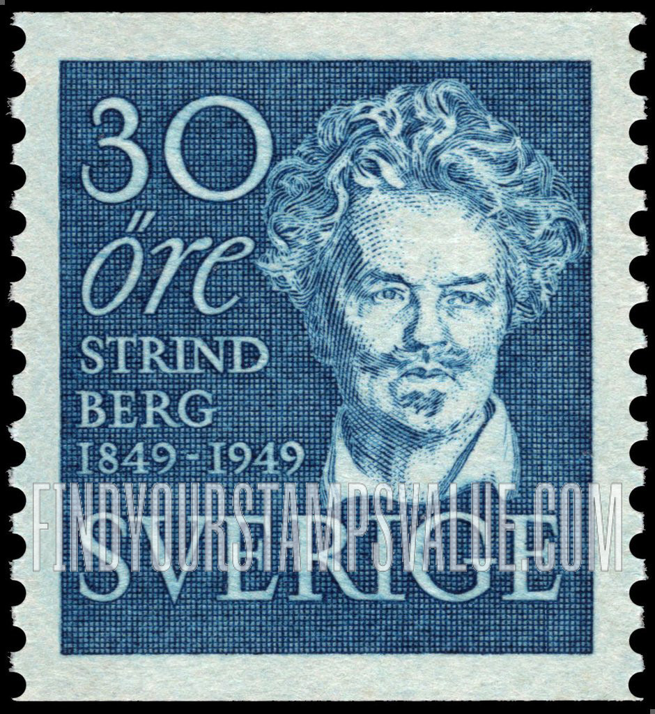 FindYourStampsValue: August Strindberg