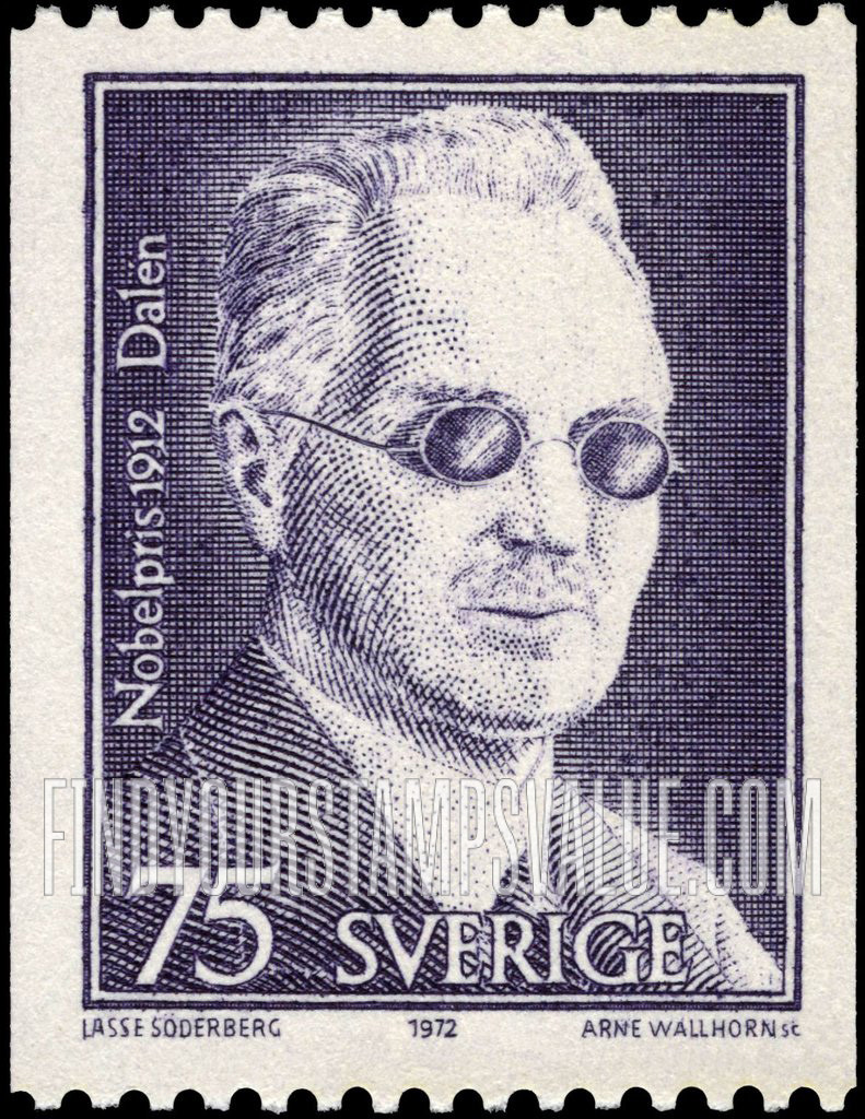 FindYourStampsValue: Nils Gustaf Dalen