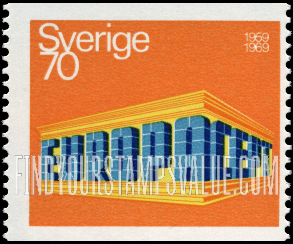 FindYourStampsValue: Europa, 1969