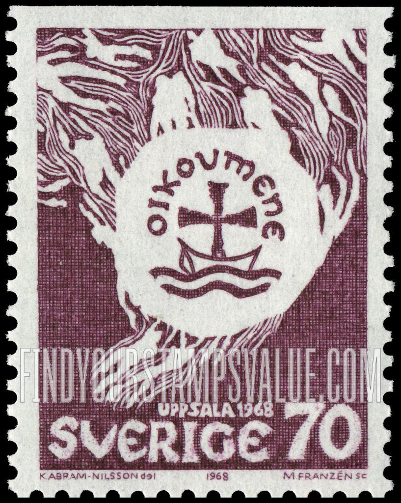 FindYourStampsValue: World Council of Churches’ Emblem