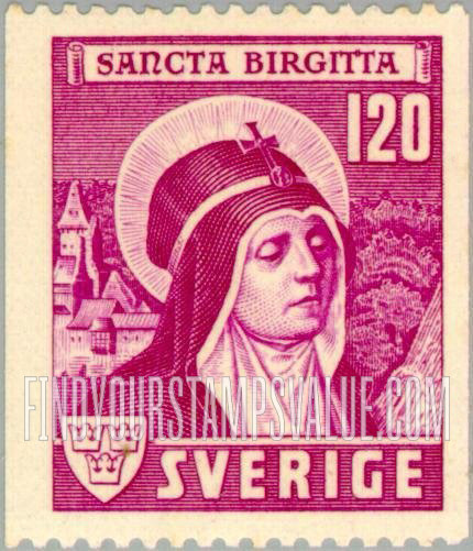 FindYourStampsValue: St. Bridget of Sweden