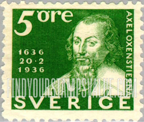 FindYourStampsValue: Chancellor Axel Oxenstierna