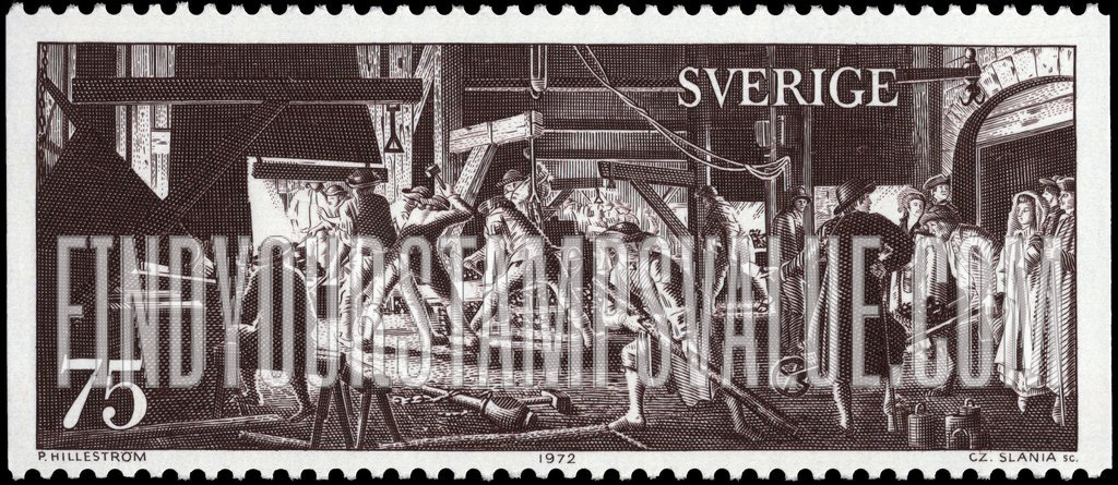 FindYourStampsValue: Anchor Forge, by Pehr Hillestrom