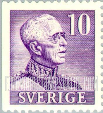 FindYourStampsValue: King Gustaf V