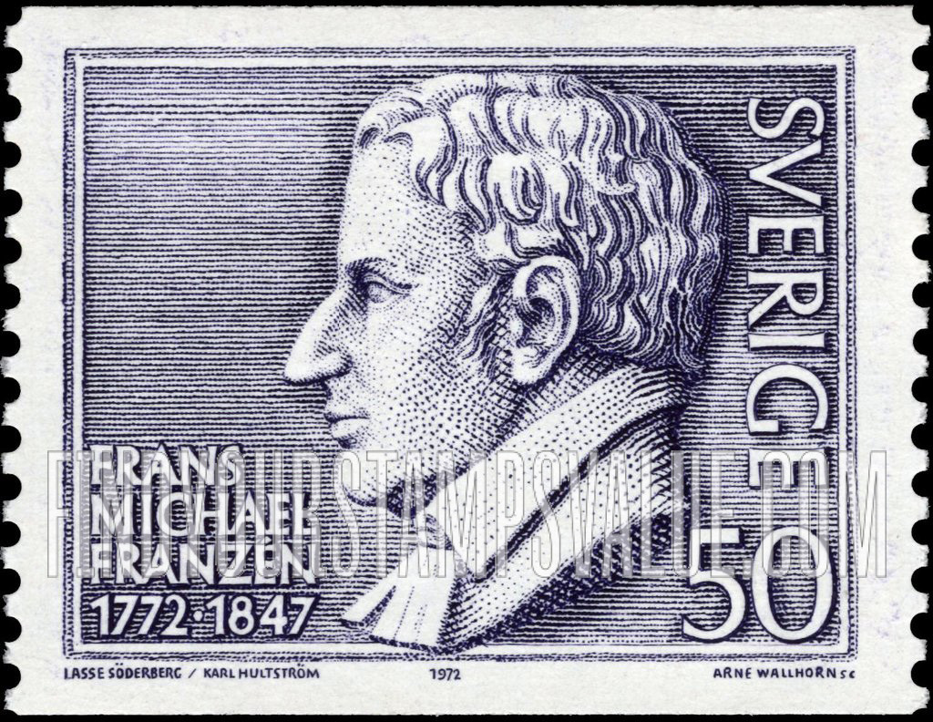 FindYourStampsValue: Frans Michael Franzen, by Soderberg and Hultstrom