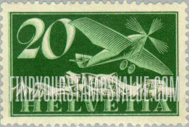 FindYourStampsValue: Air Post: Airplane