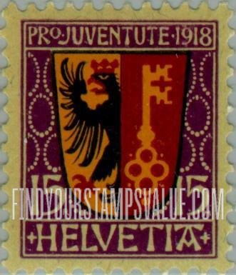 FindYourStampsValue: Semi-Postal: Geneva