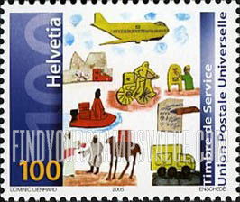 FindYourStampsValue: For The International Bureau of The Universal Postal Union: Methods of Mail Transport