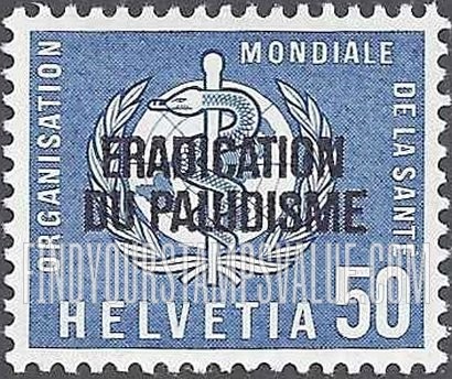 FindYourStampsValue: For The World Health Organization: WHO Emblem