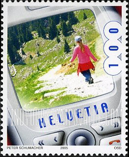 FindYourStampsValue: Federal Administration, Cell Phone Pictures: Mountain Hike, by Peter Schumacher