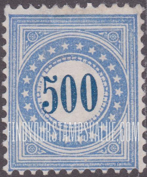 FindYourStampsValue: Postage Due: Numeral