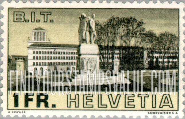 FindYourStampsValue: Federal Administration: Labor Building and Albert Thomas Monument