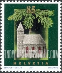 FindYourStampsValue: Federal Administration, Christmas Ornaments: Church
