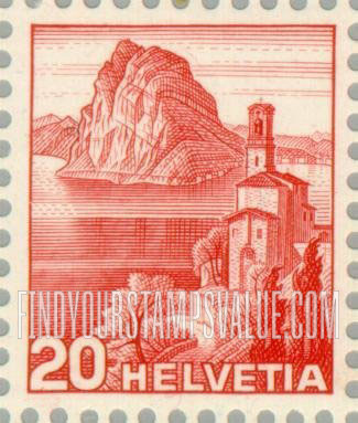 FindYourStampsValue: Federal Administration: Lake Lugano