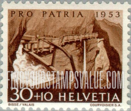 FindYourStampsValue: Semi-Postal: Bisse River