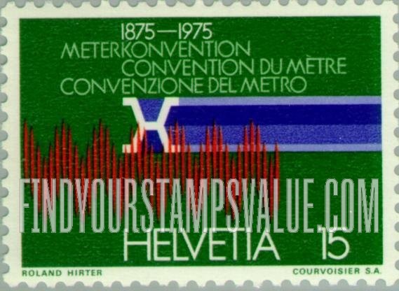 FindYourStampsValue: Federal Administration: Standard Meter, Krypton Spectrum