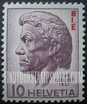 FindYourStampsValue: For The International Bureau of Education: Johann Heinrich Pestalozzi