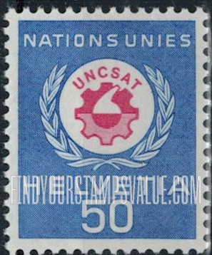 FindYourStampsValue: For The United Nations European Office: UNCSAT Emblem