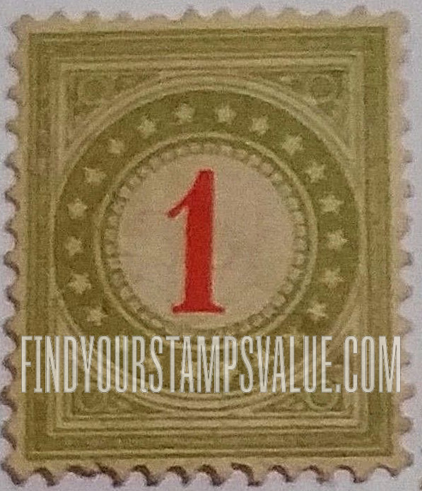 FindYourStampsValue: Postage Due: Numeral