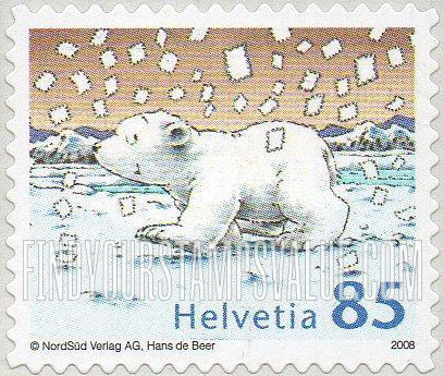 FindYourStampsValue: Federal Administration: The Little Polar Bear, by Hans de Beer