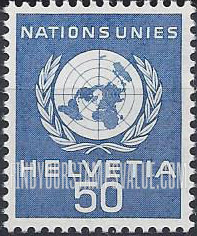 FindYourStampsValue: For The United Nations European Office: UN Emblem