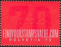 FindYourStampsValue: Federal Administration: Swiss National Association of and for the Blind, Centenary