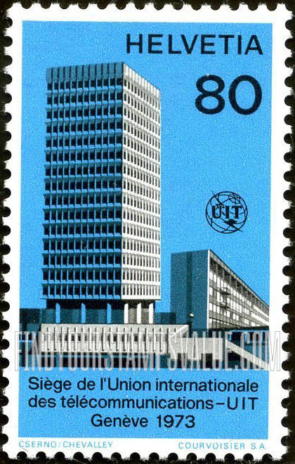 FindYourStampsValue: For The International Telecommunication Union: ITU Headquarters, Geneva