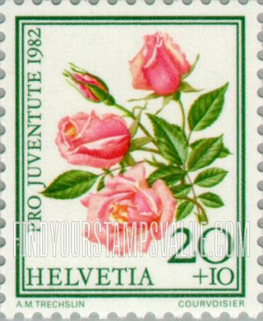 FindYourStampsValue: Semi-Postal, Roses: La Belle Portugaise