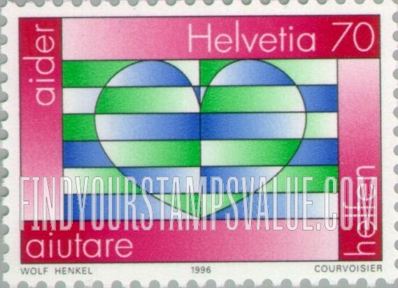 FindYourStampsValue: Federal Administration: Swiss Charities, Solidarity Chain, 50th Anniversary
