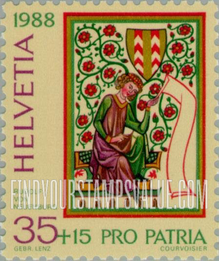 FindYourStampsValue: Semi-Postal: Count Rudolf of Neuchatel