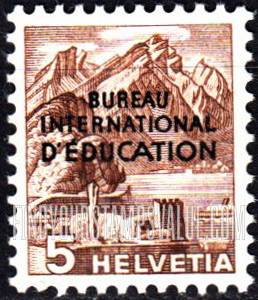 FindYourStampsValue: For The International Bureau of Education: Mt. Pilatus