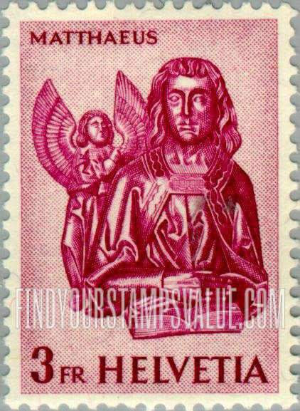FindYourStampsValue: Federal Administration: St. Matthew and Angel