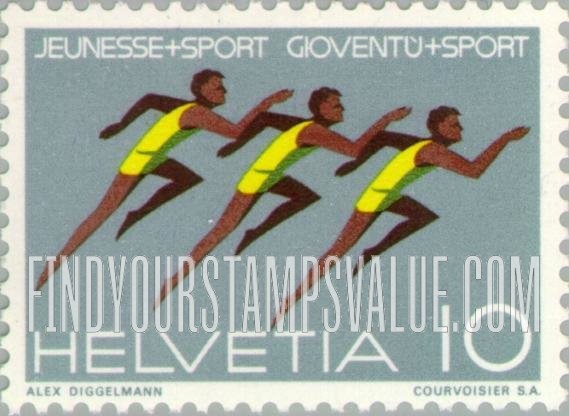 FindYourStampsValue: Federal Administration: Runners (men)