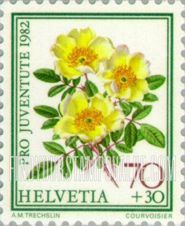FindYourStampsValue: Semi-Postal, Roses: Mermaid