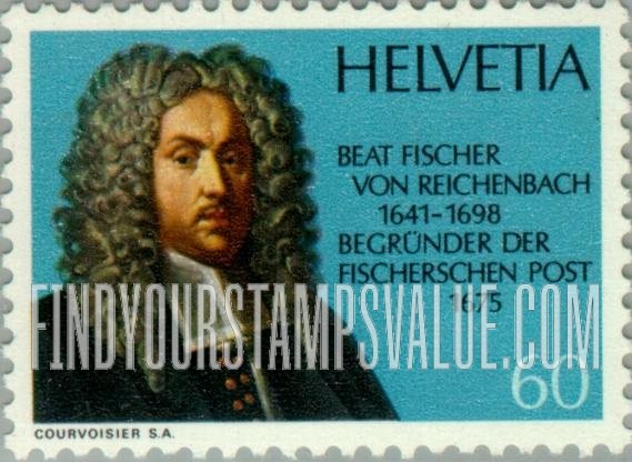 FindYourStampsValue: Federal Administration: Beat Fischer von Reichenbach