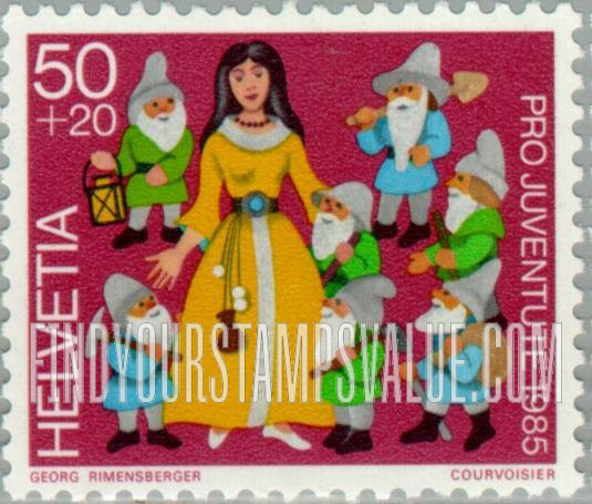FindYourStampsValue: Semi-Postal: Snow White