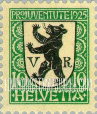 FindYourStampsValue: Semi-Postal: Appenzell-Ausser-Rhoden