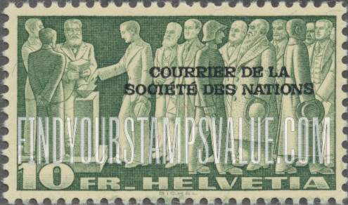 FindYourStampsValue: For The League of Nations: Citizens Voting