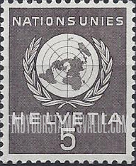 FindYourStampsValue: For The United Nations European Office: UN Emblem