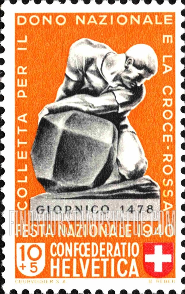 FindYourStampsValue: Semi-Postal: Giornico, 1478